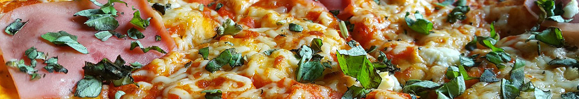 Eating Pizza at Pizzeria Italia restaurant in Kissimmee, FL.